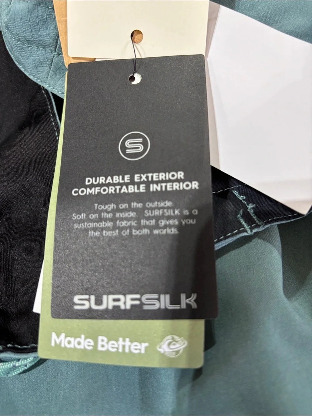 Quicksilver Street Trunk Board Shorts/Surfsilk,water repellent,pockets,swim